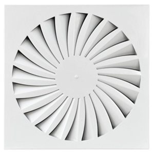 Eğrisel Kanatlı Swirl Difüzör